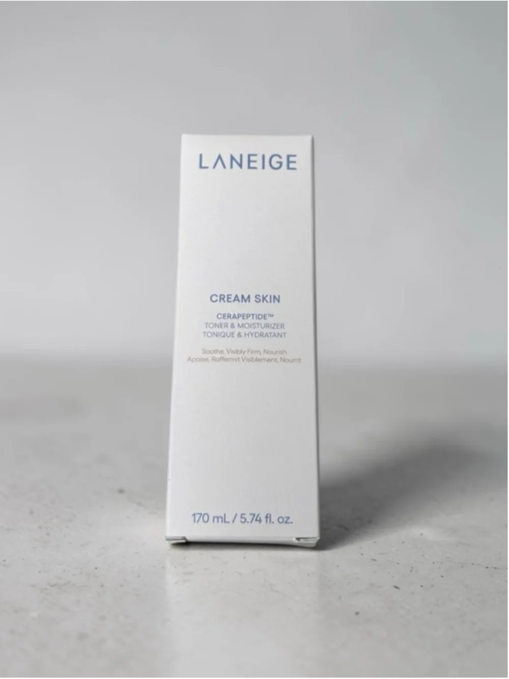 Laneige Cream Skin Milky Toner with Ceramides & Peptides Nourishing Hydration